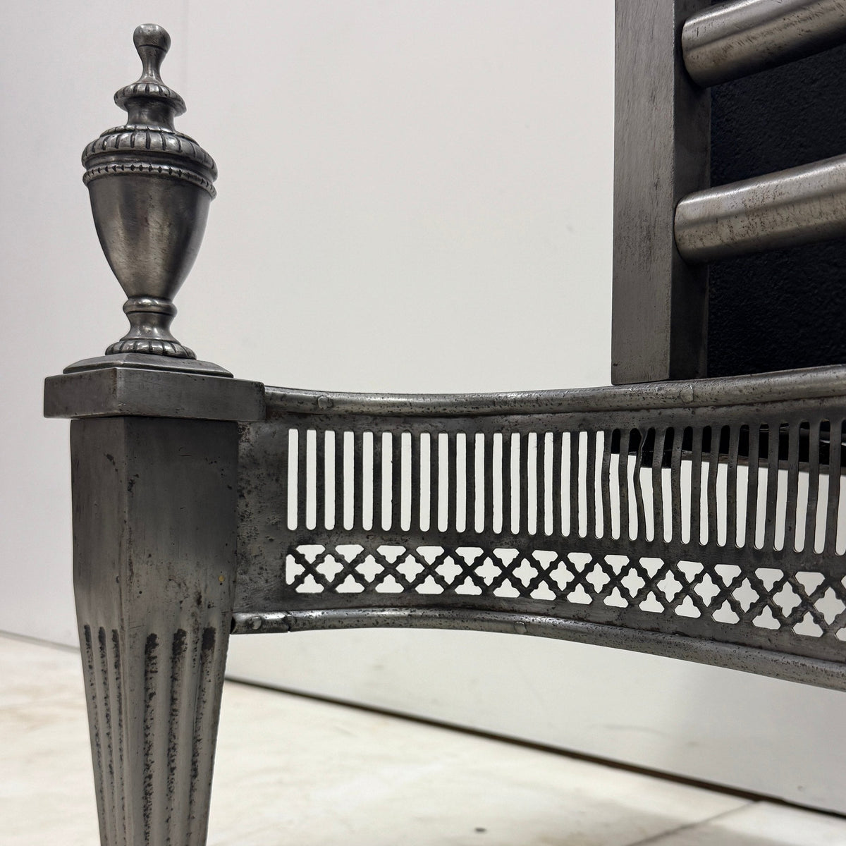 Reclaimed Steel Georgian Fire Basket | The Architectural Forum