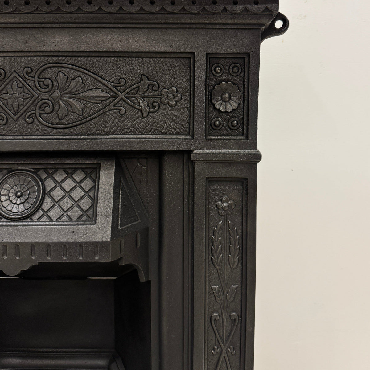 Antique Cast Iron Combination Fireplace | The Architectural Forum