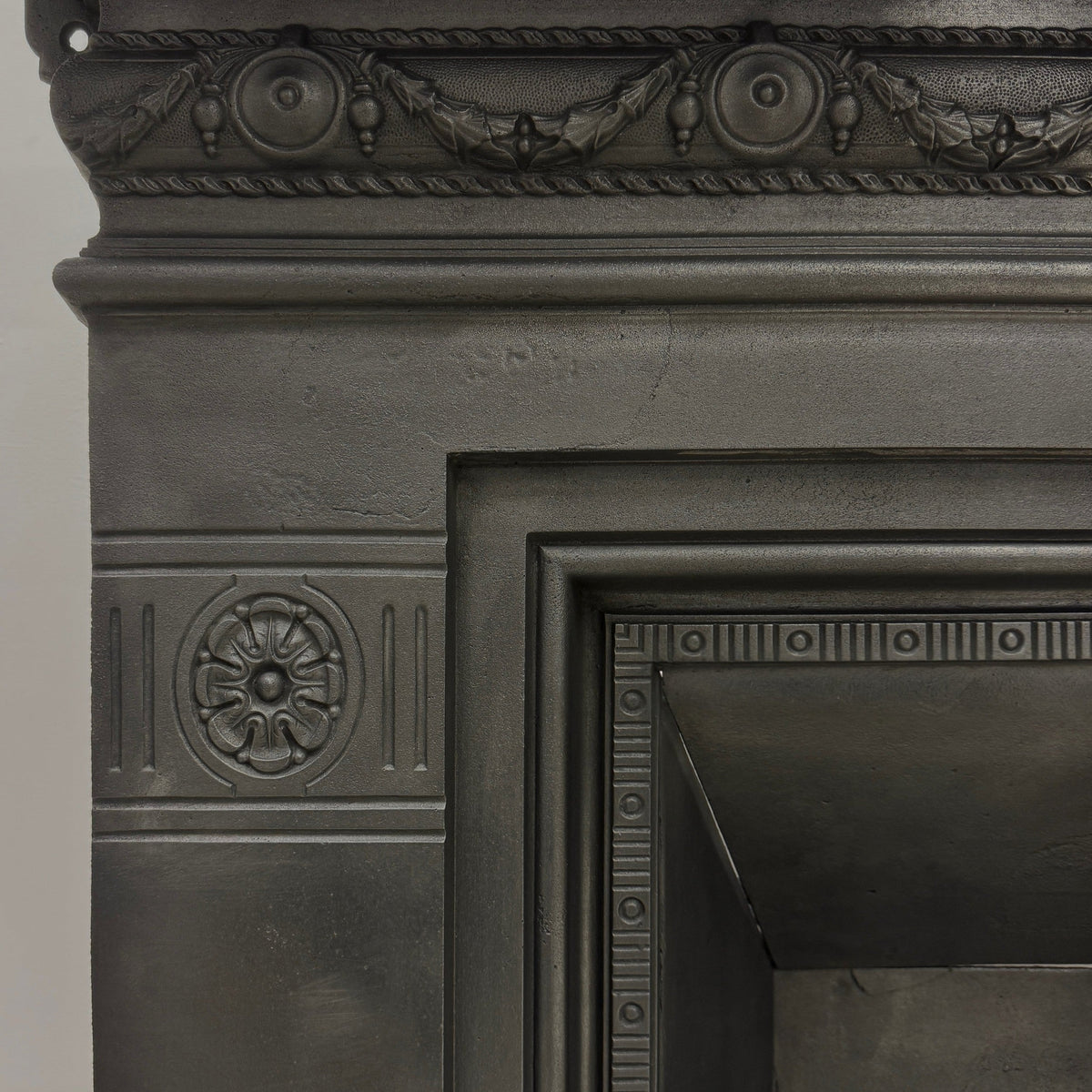 Antique Cast Iron Combination Fireplace | The Architectural Forum