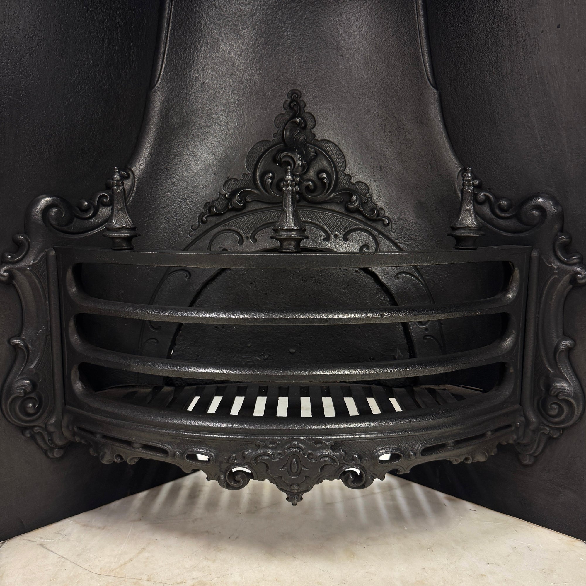 Antique Ornate Victorian Cast Iron Insert | The Architectural Forum