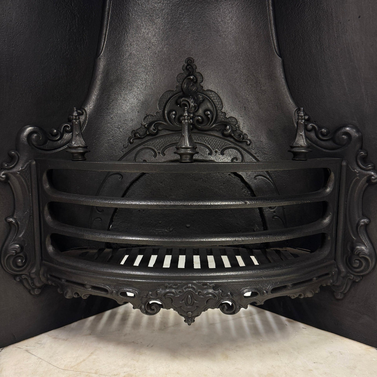 Antique Ornate Victorian Cast Iron Insert | The Architectural Forum