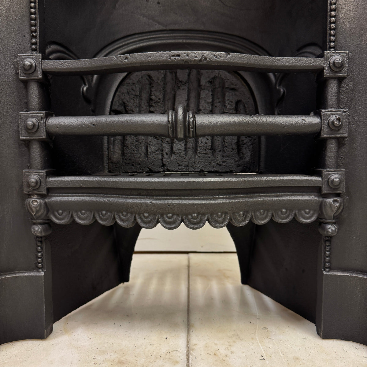 Antique Victorian Cast Iron Combination Fireplace | The Architectural Forum