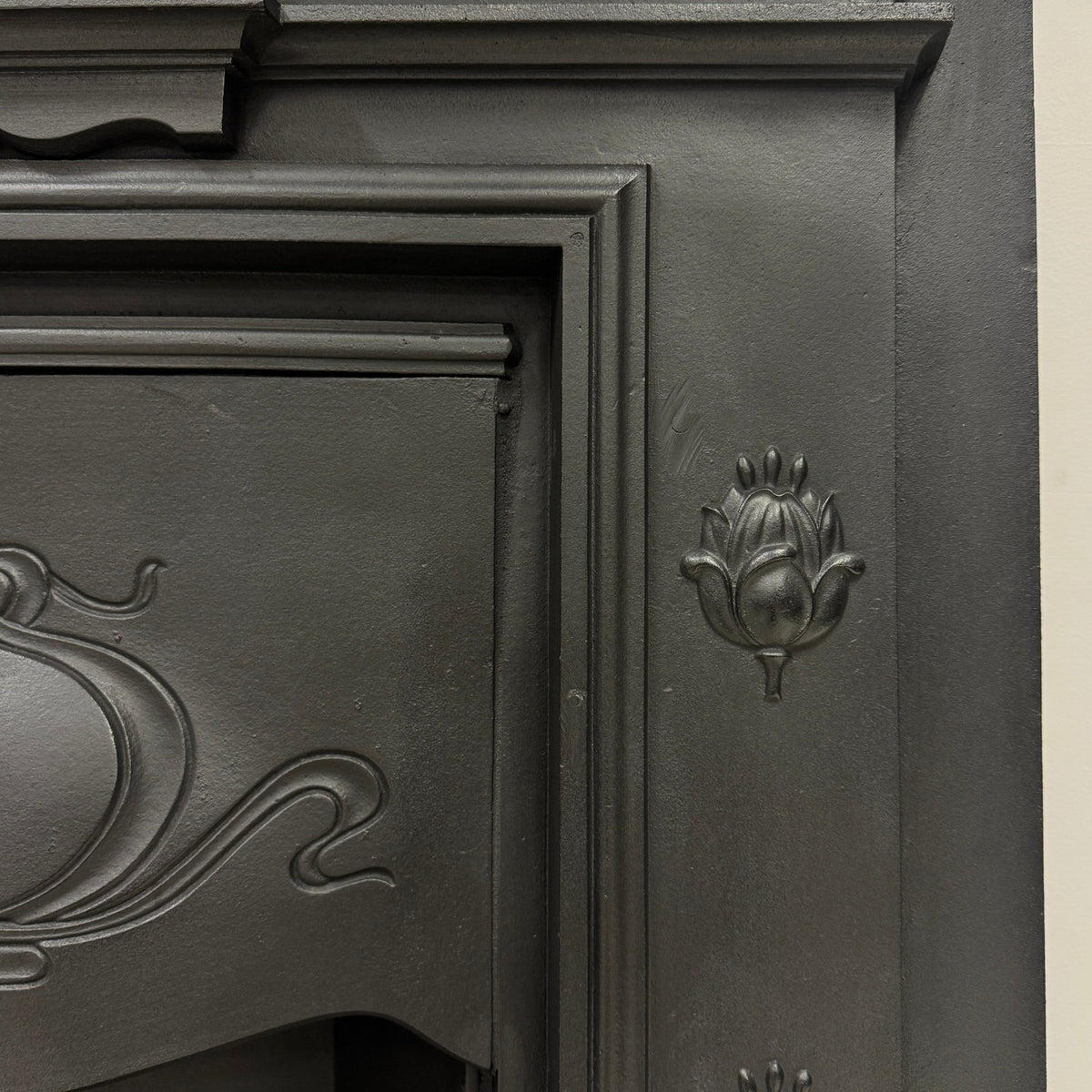 Antique Cast Iron Combination Fireplace | The Architectural Forum