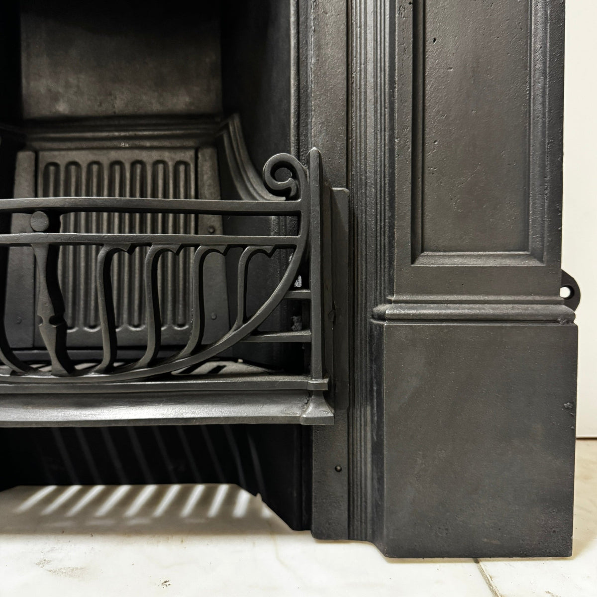 Antique Cast Iron Combination Fireplace | The Architectural Forum
