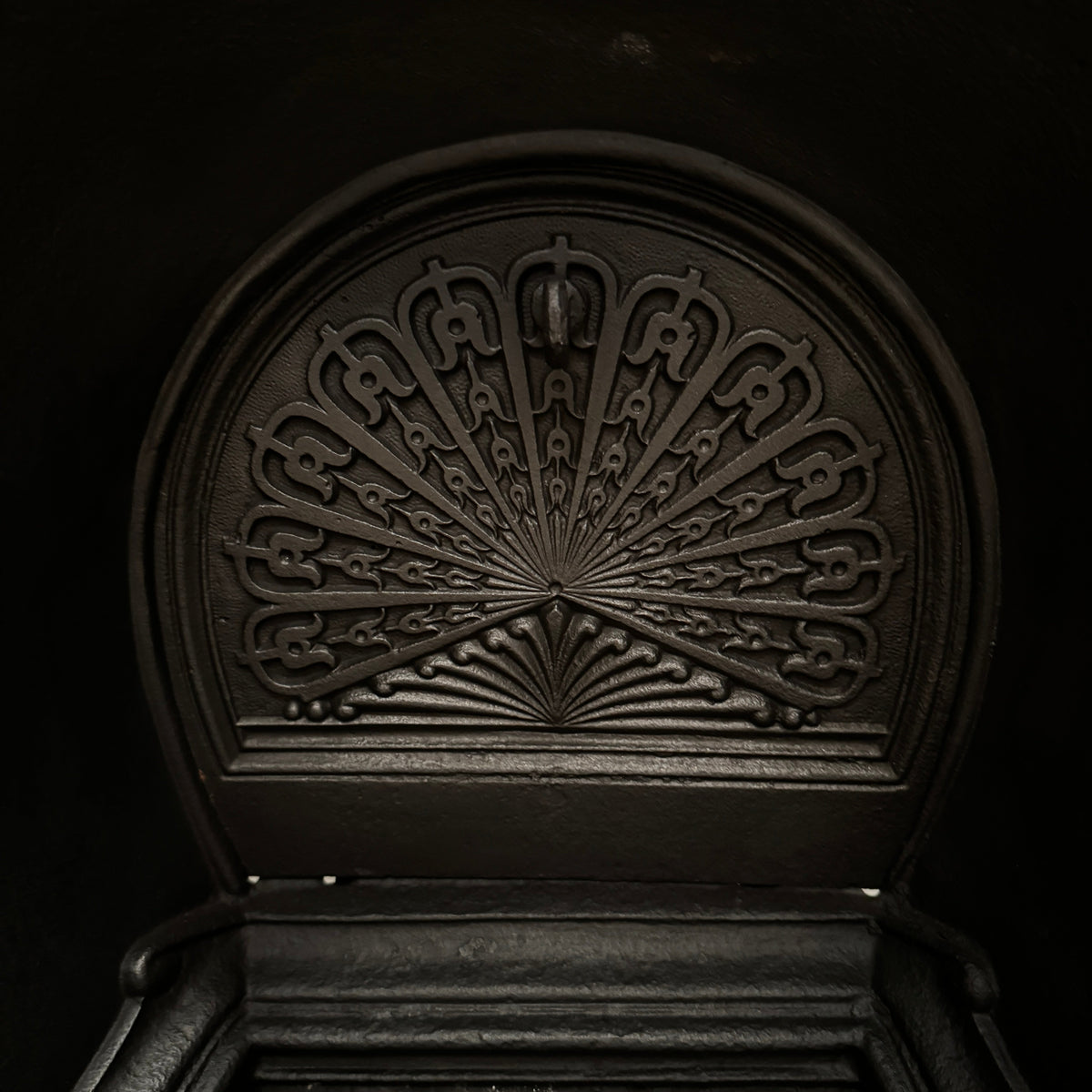 Antique Victorian Cast Iron Arched Insert | The Architectural Forum