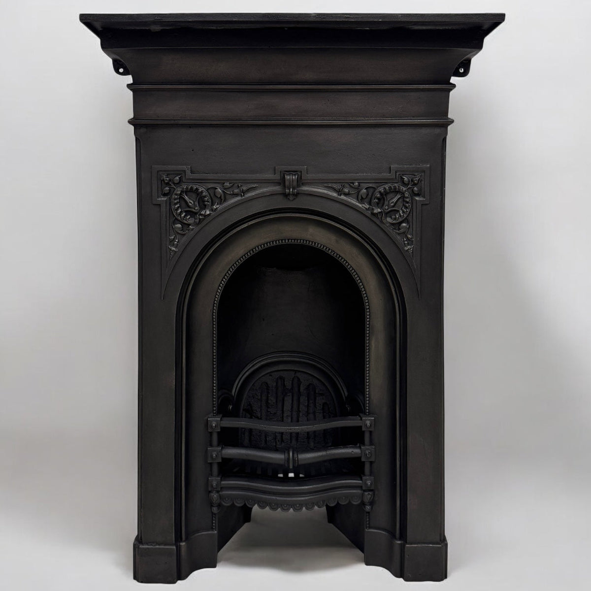 Antique Victorian Cast Iron Combination Fireplace | The Architectural Forum