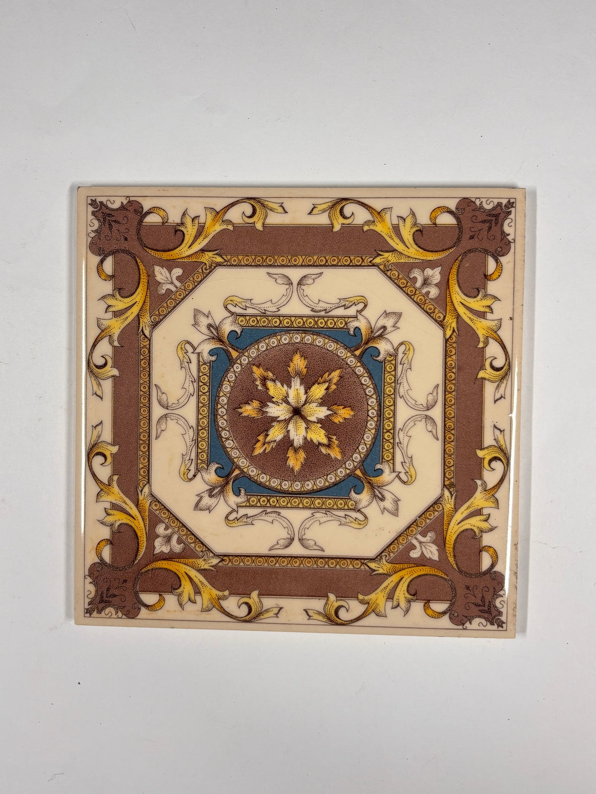 Baroque- style Decorative Tiles Set of 5 | The Architectural Forum