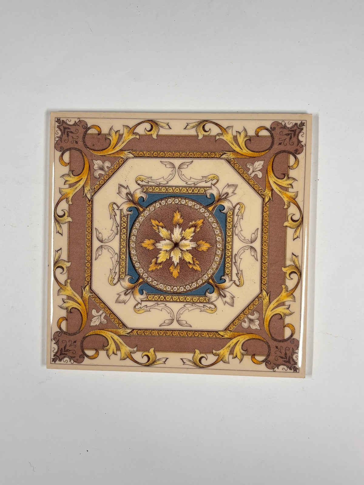 Baroque- style Decorative Tiles Set of 5 | The Architectural Forum