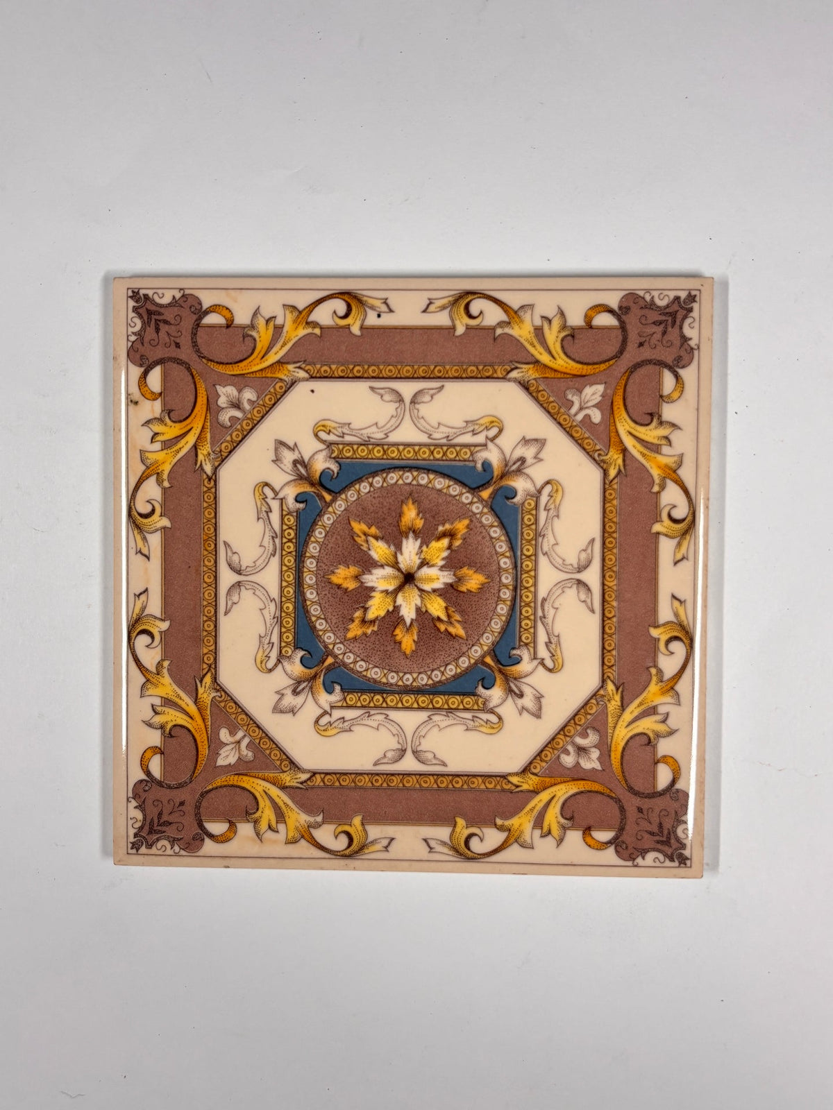 Baroque- style Decorative Tiles Set of 5 | The Architectural Forum