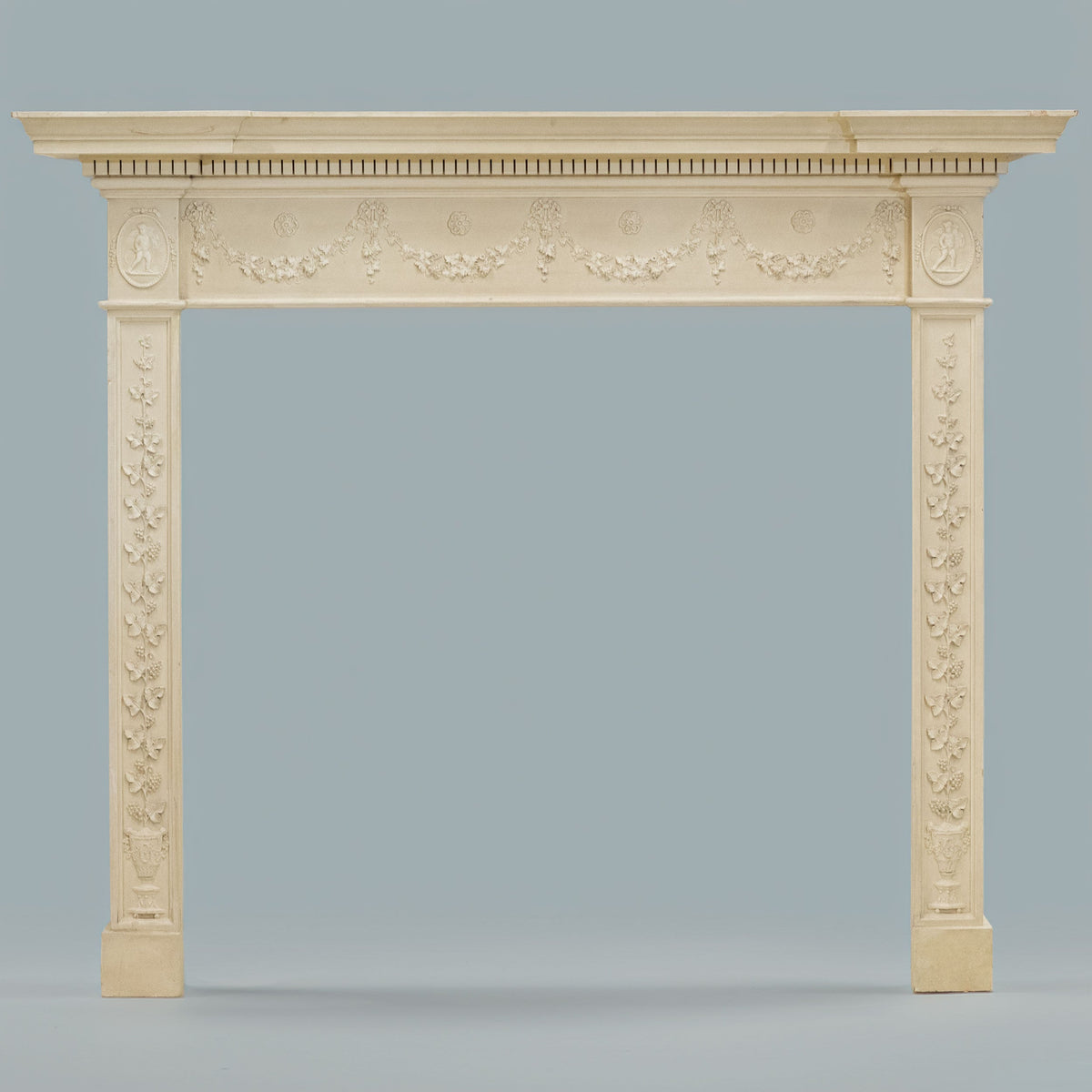Ornate Wooden Regency Style Fireplace Surround | The Architectural Forum