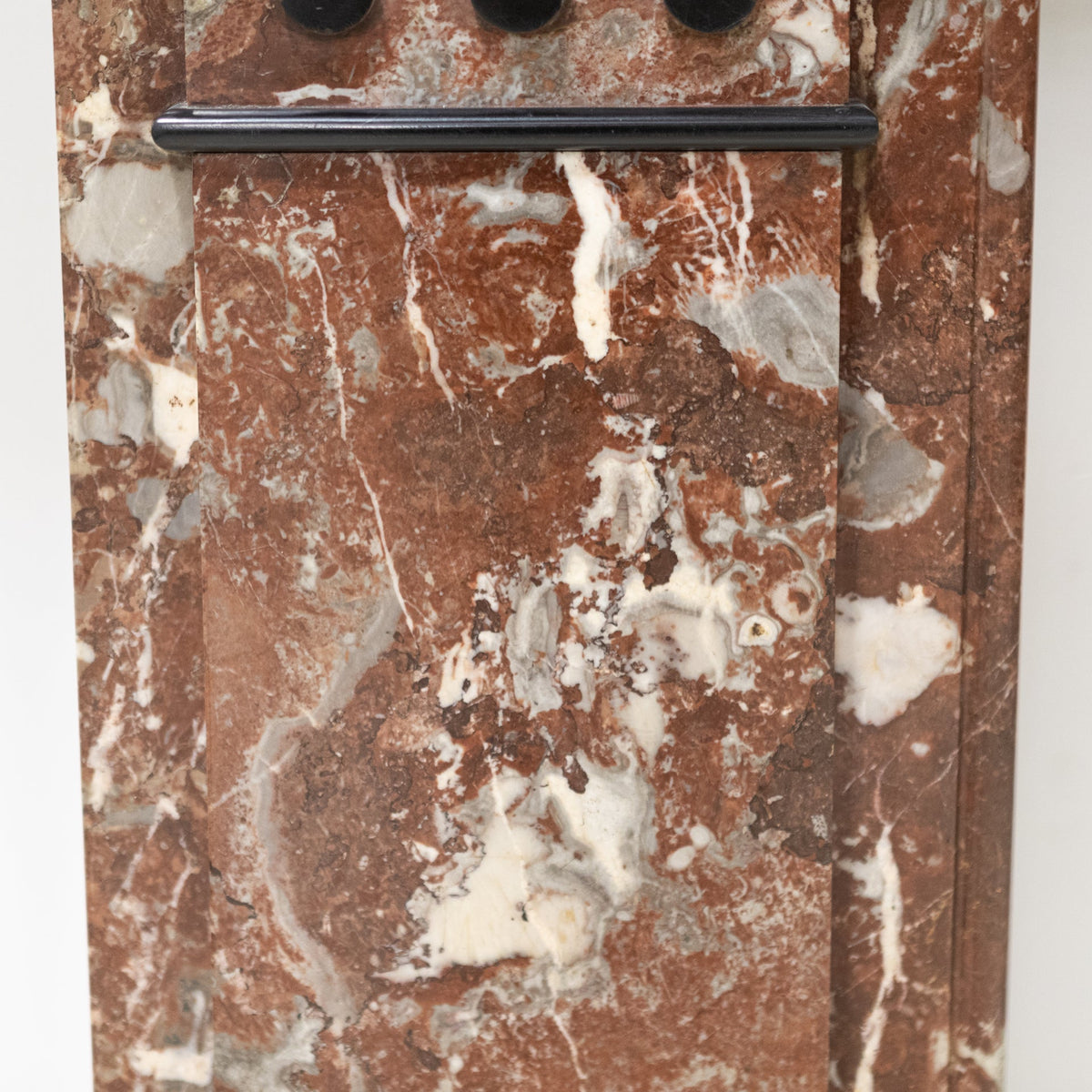 Large Antique Rouge Royal Marble Fireplace Surround | The Architectural Forum