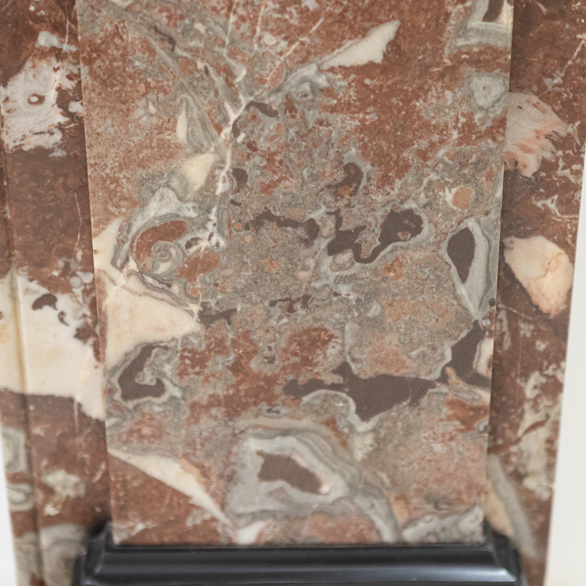 Large Antique Rouge Royal Marble Fireplace Surround | The Architectural Forum