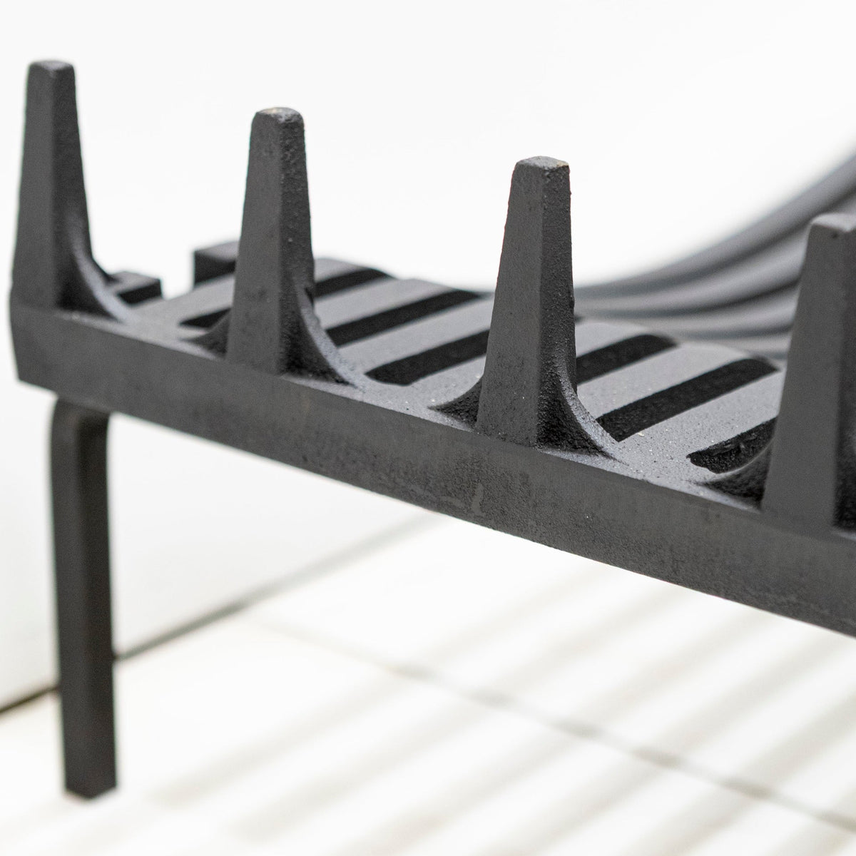 Antique Iron Swans Nest Fire Dogs | The Architectural Forum