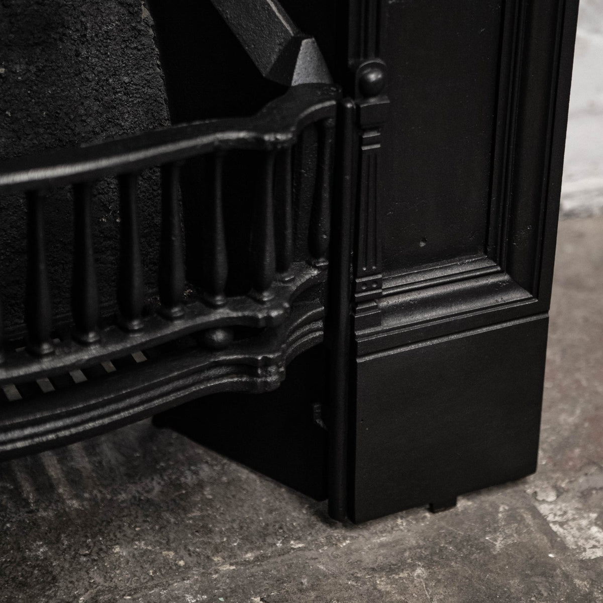 Antique Cast Iron Combination Fireplace | The Architectural Forum