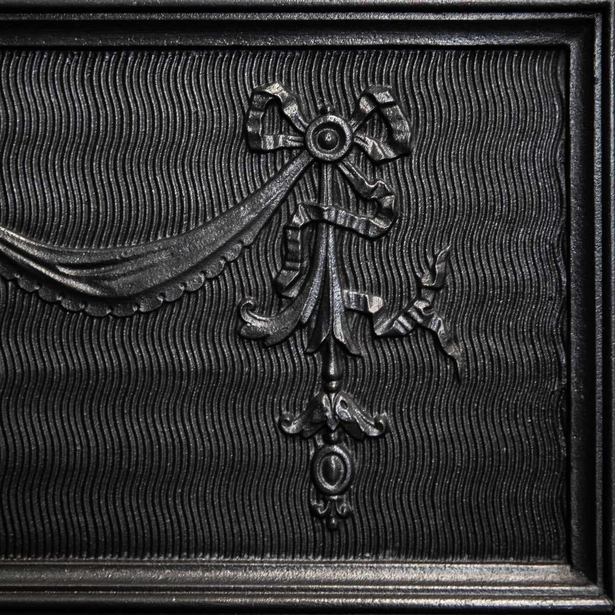Antique Mirrored Cast Iron Combination Fireplace | The Architectural Forum