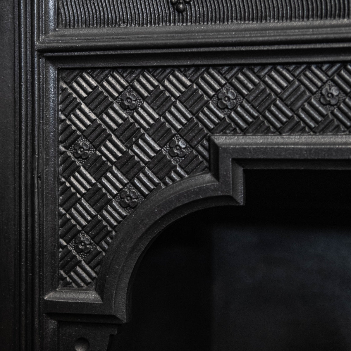 Antique Cast Iron Combination Fireplace | The Architectural Forum