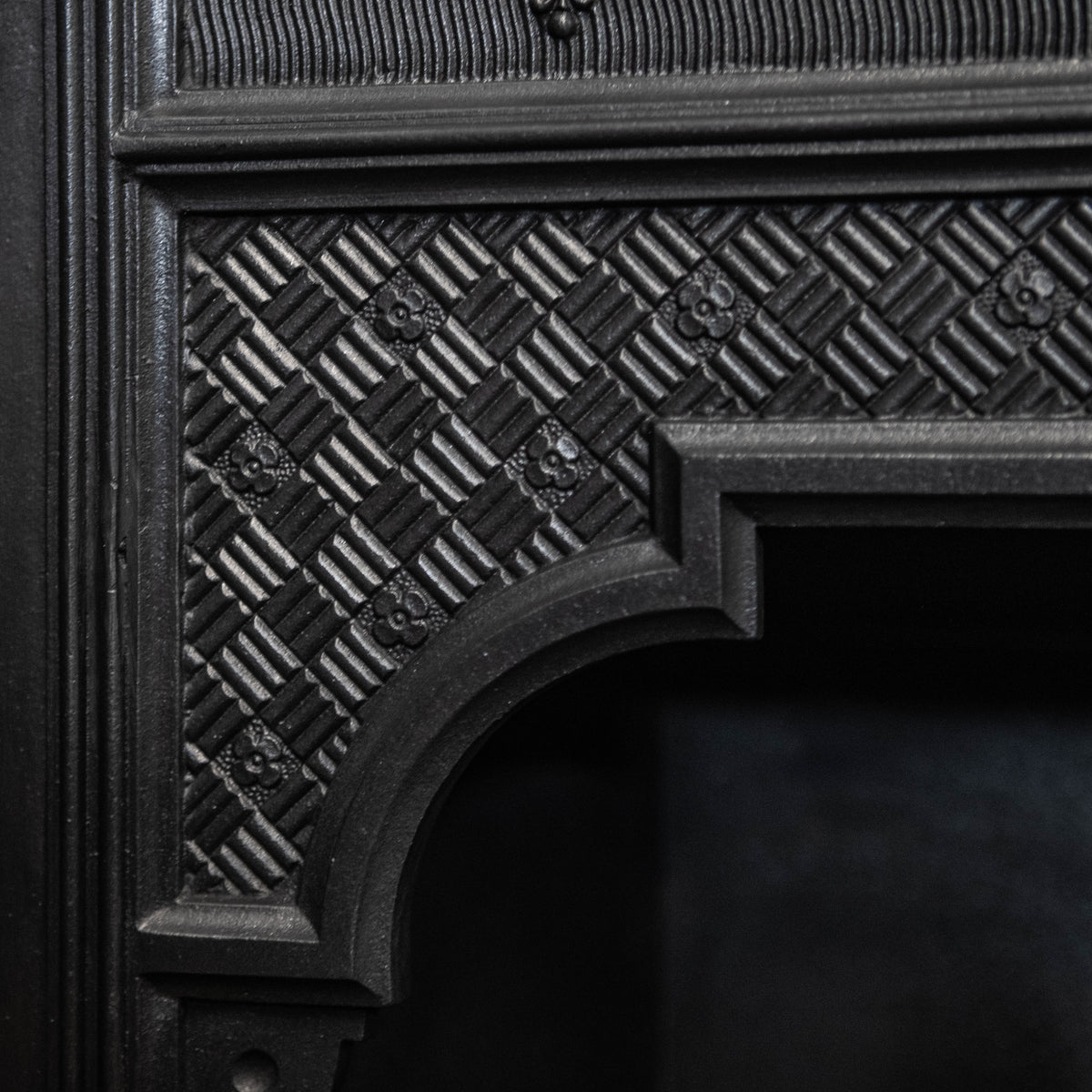 Antique Cast Iron Combination Fireplace | The Architectural Forum