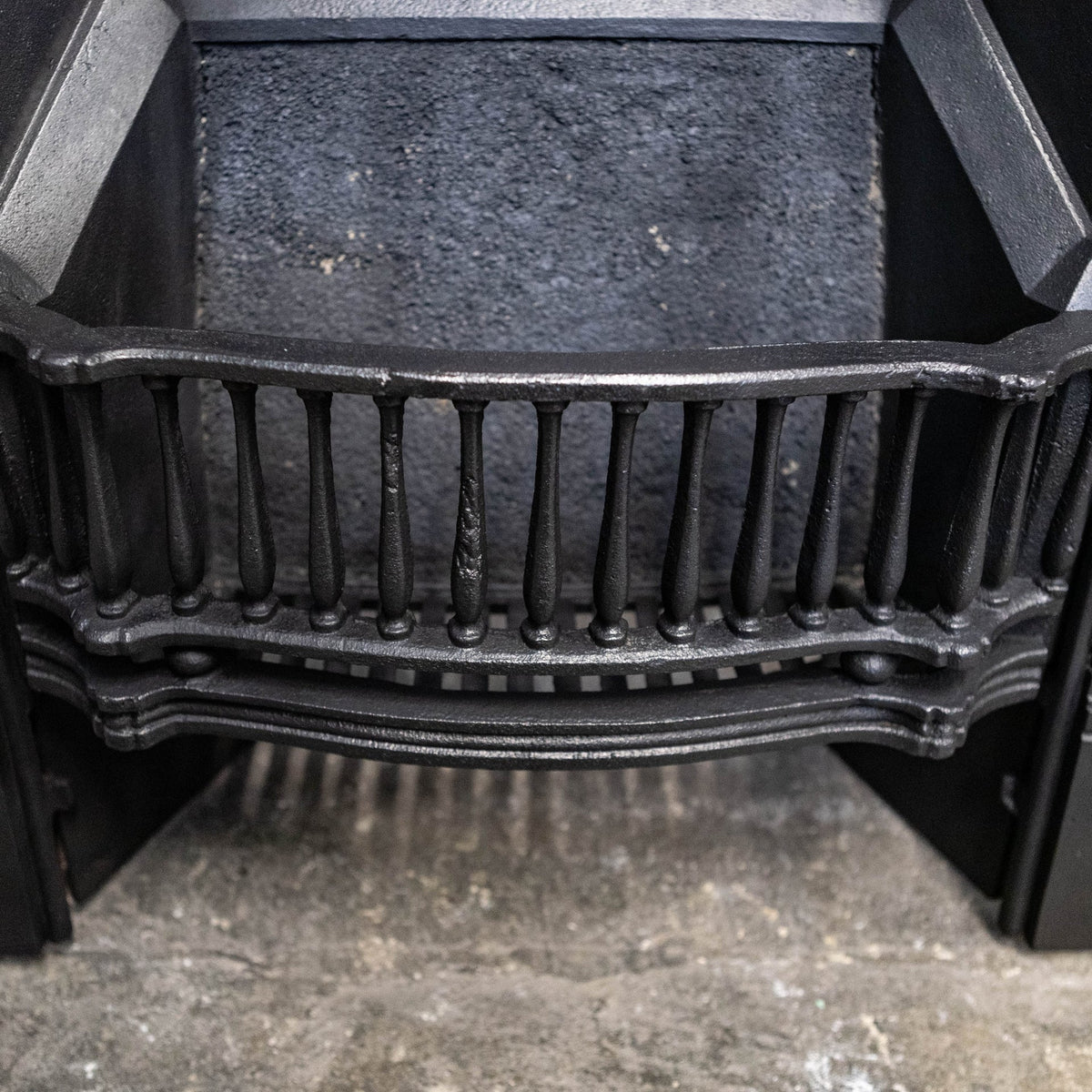 Antique Mirrored Cast Iron Combination Fireplace | The Architectural Forum