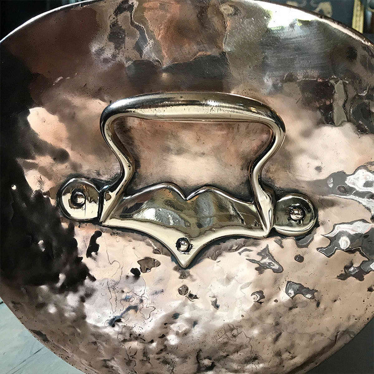 Antique Copper Coal Scuttle | The Architectural Forum