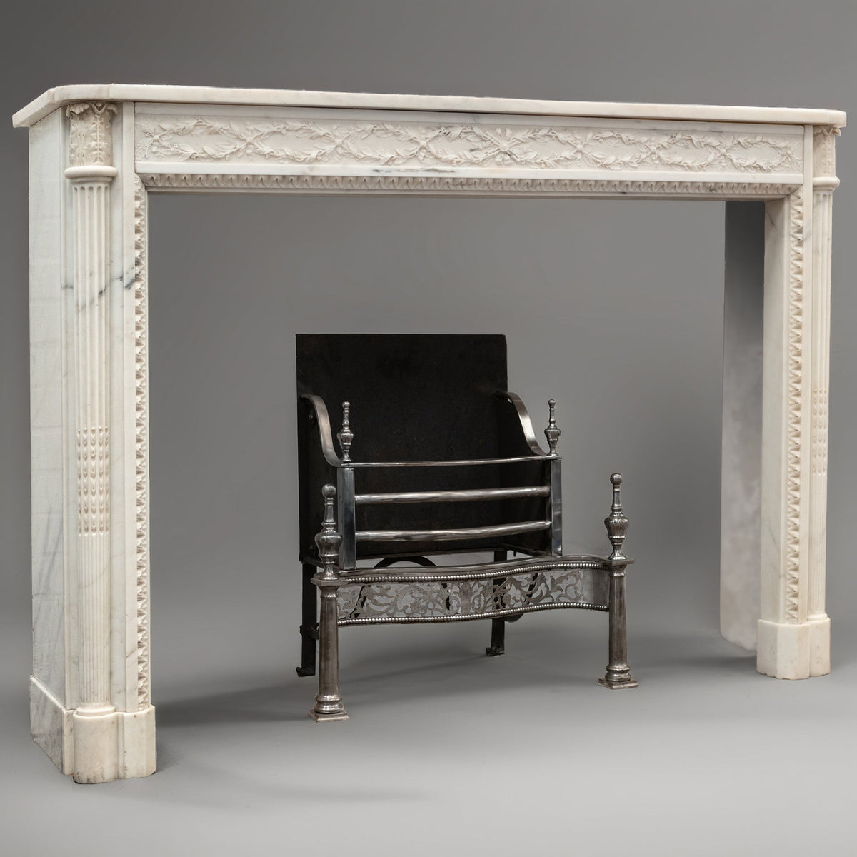 Exceptional Antique Louis XVI Style Marble Chimneypiece | The Architectural Forum