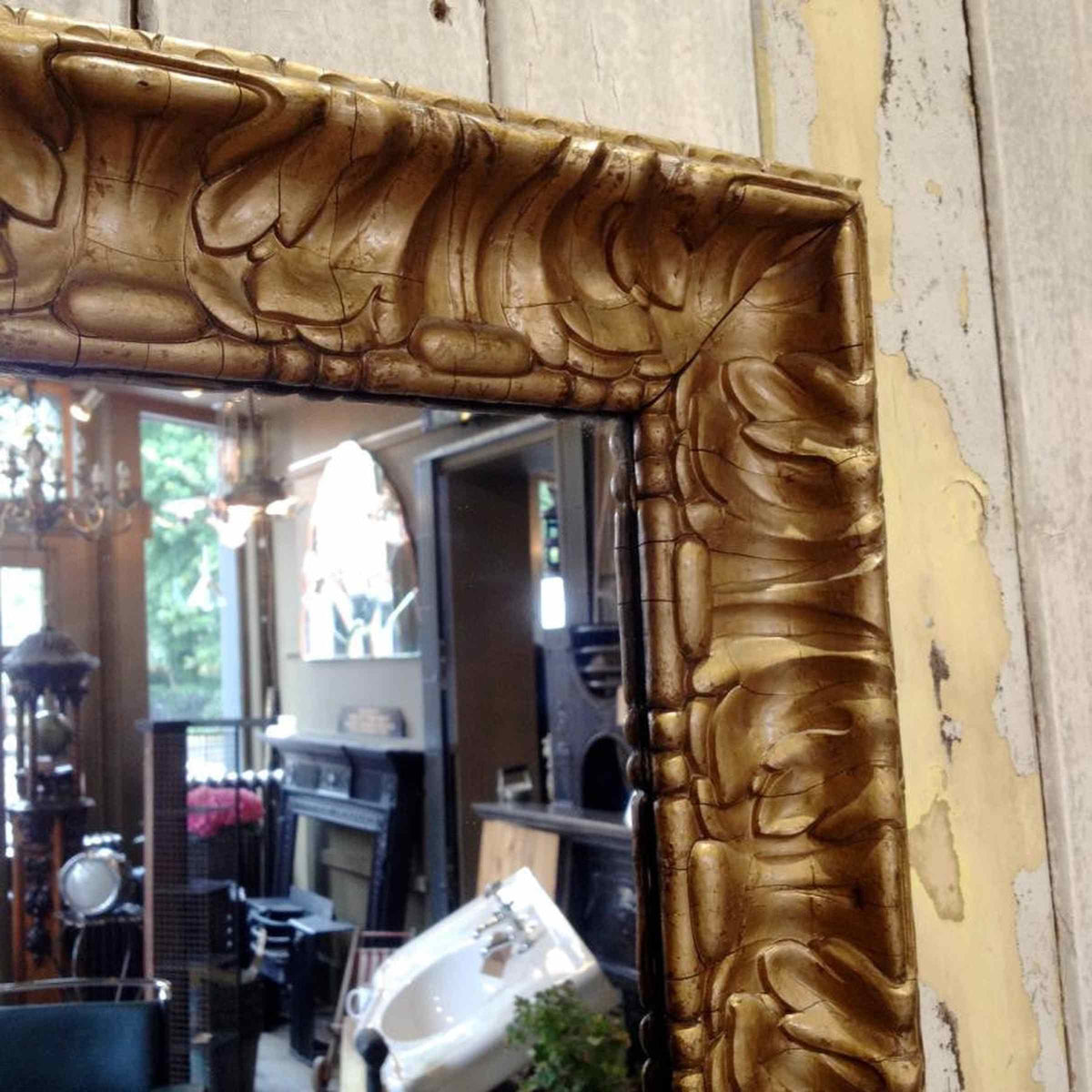 Ornate Gilt Framed Mirror | The Architectural Forum