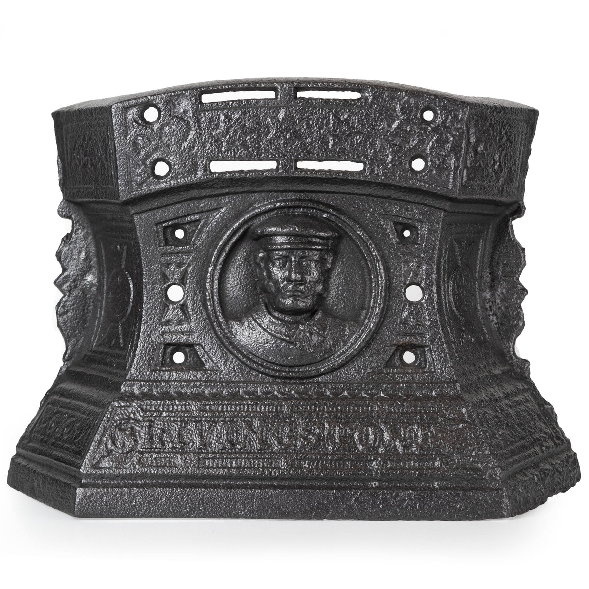 Antique Cast Iron Fireplace Tidy Livingstone | Betty | Ashpan Cover | The Architectural Forum