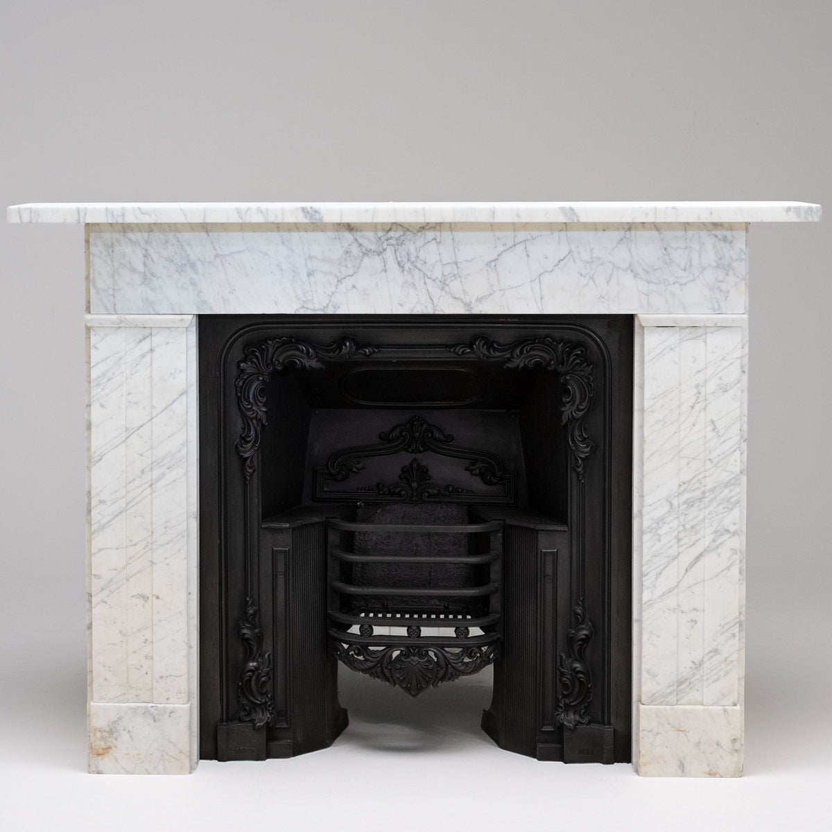 Antique Georgian Carrara Marble Surround