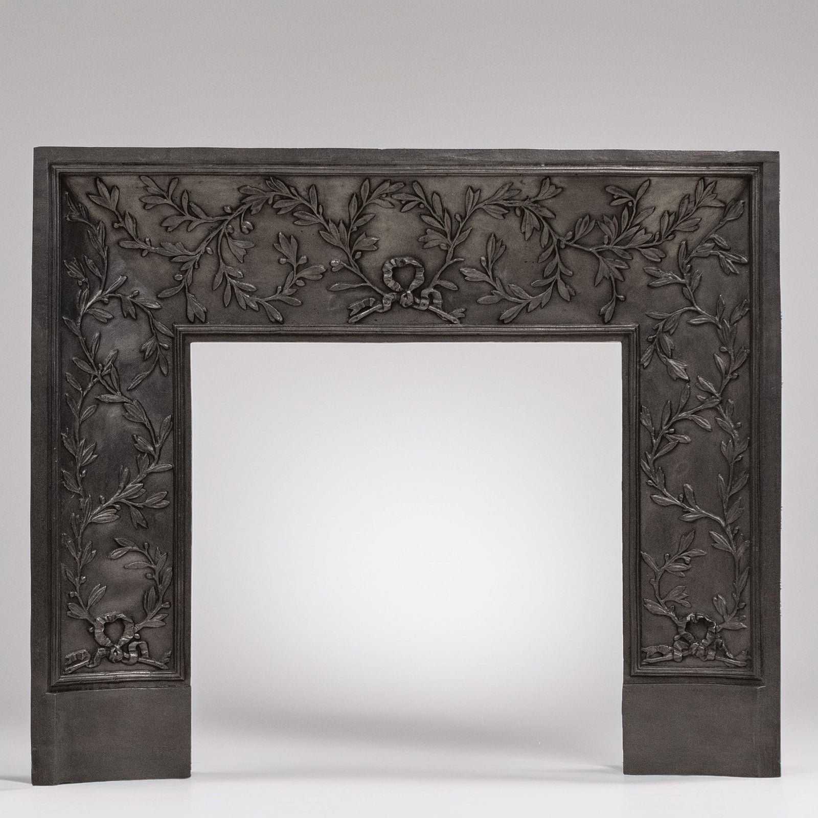 Cast Iron Louis XVI Style Fireplace Insert