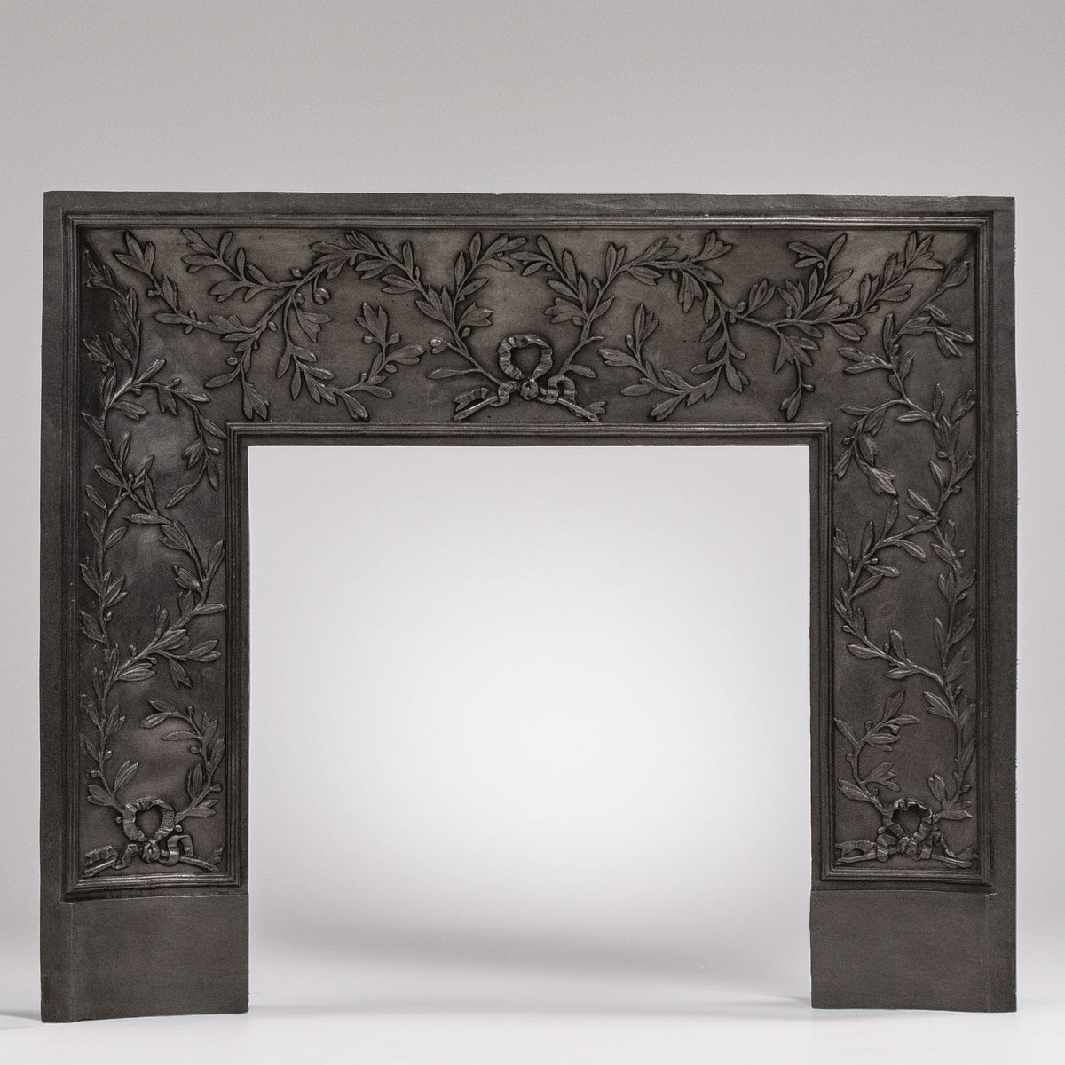 Cast Iron Louis XVI Style Fireplace Insert