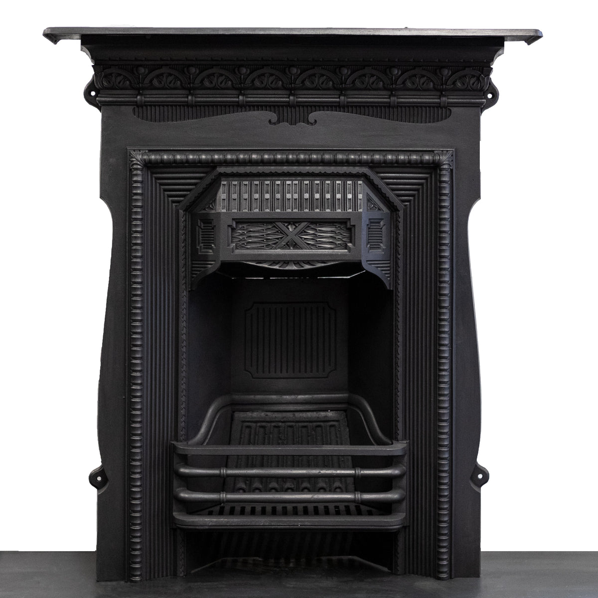 Antique Cast Iron Combination Fireplace | The Architectural Forum