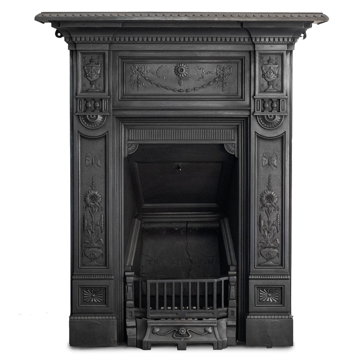 Antique Cast Iron Combination Fireplace | The Architectural Forum