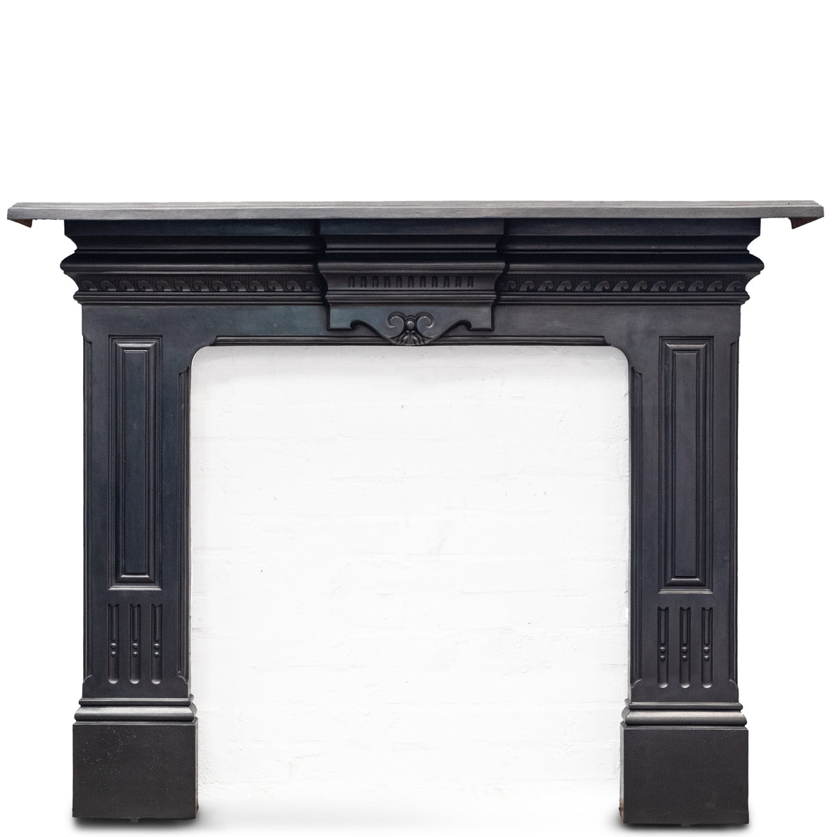 Antique Late Victorian Cast Iron Fireplace Surround | The Architectural Forum