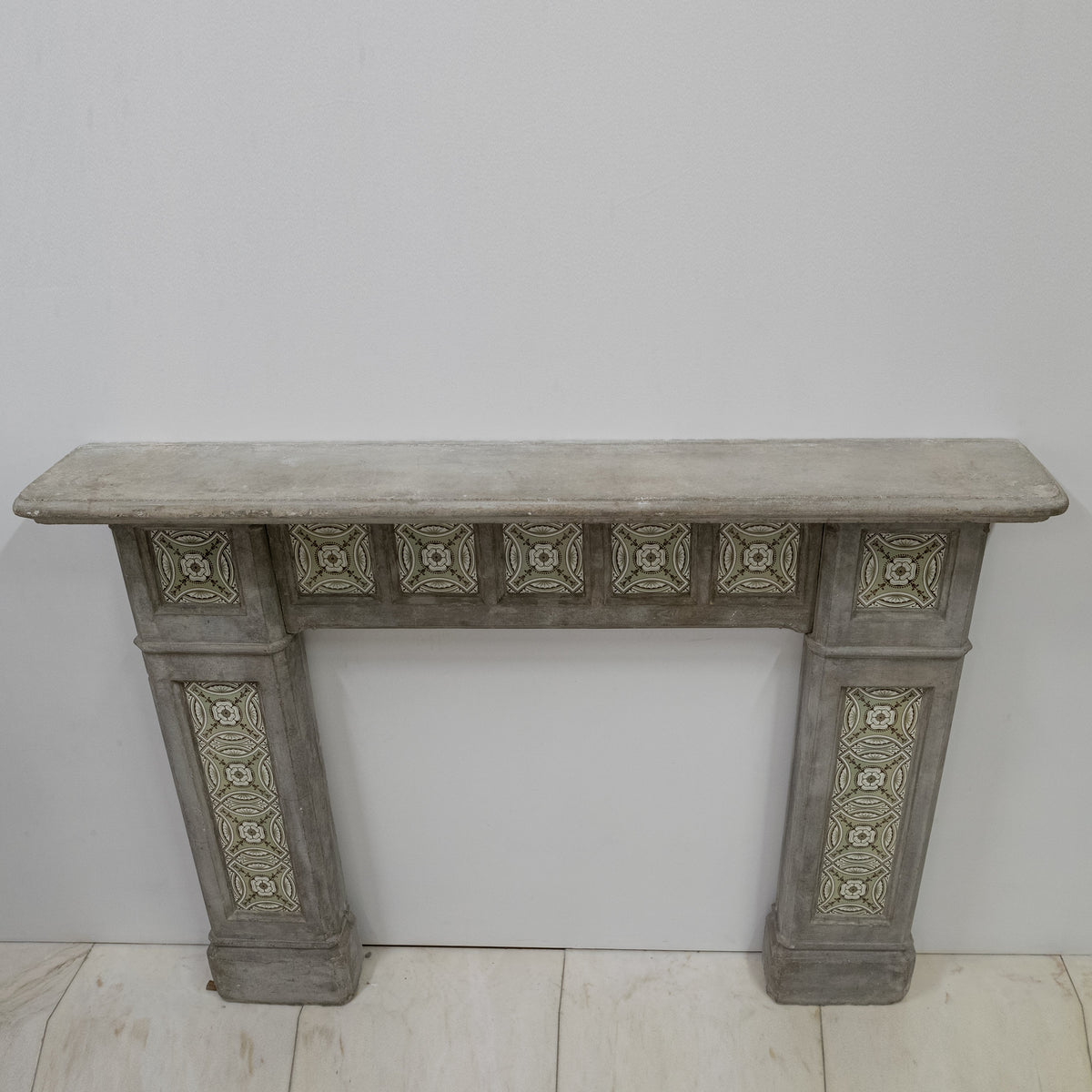 Rare Victorian Stone Fireplace Surround with Minton Tiles | The Architectural Forum