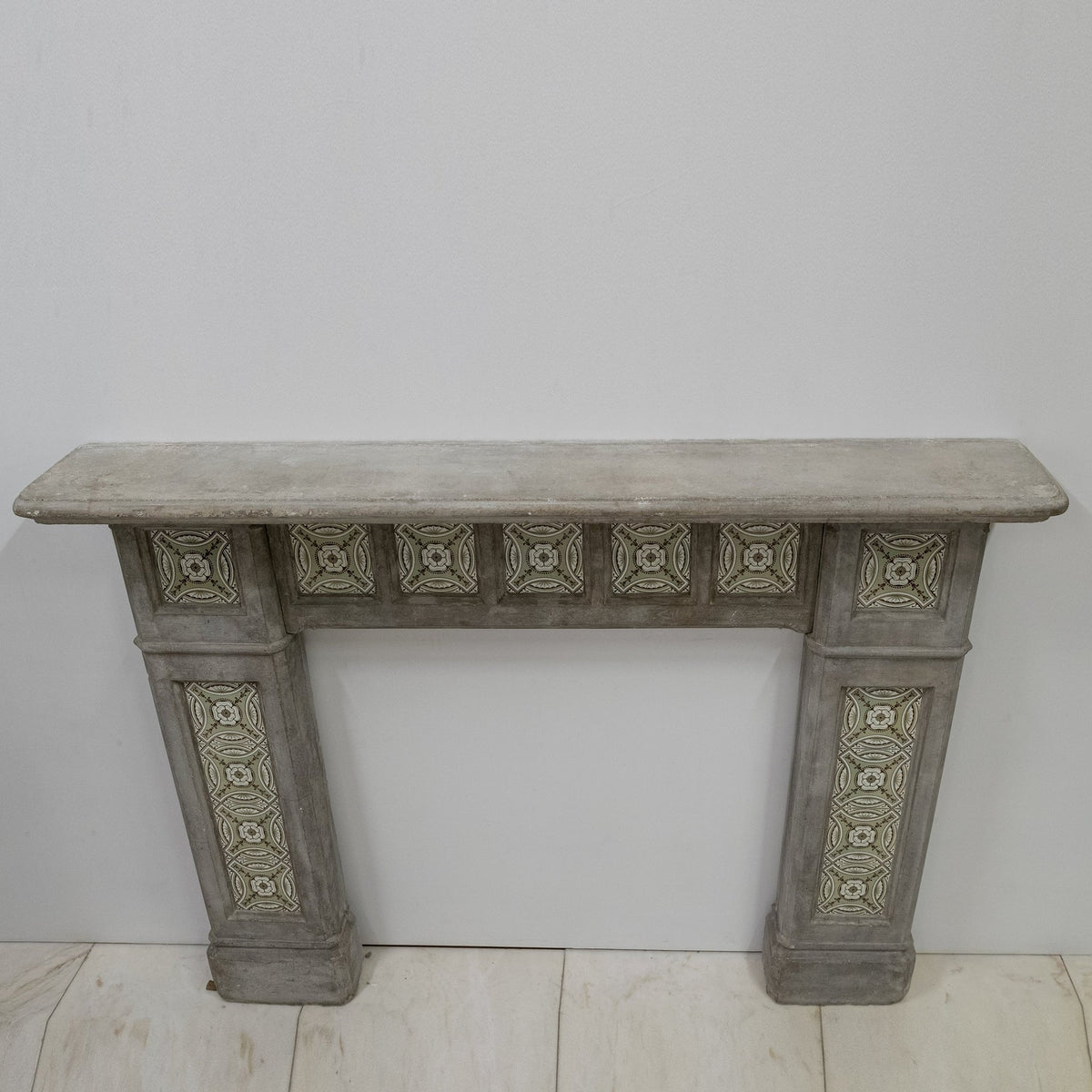 Rare Victorian Stone Fireplace Surround with Minton Tiles | The Architectural Forum