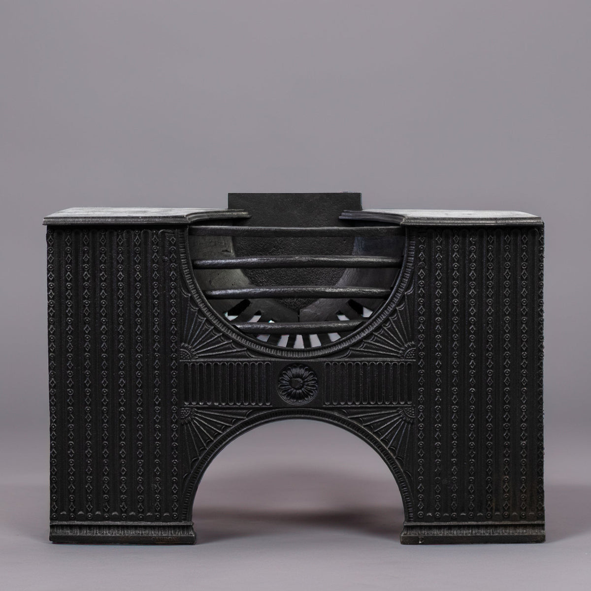 Antique Regency Cast Iron Hourglass Hob Grate | The Architectural Forum