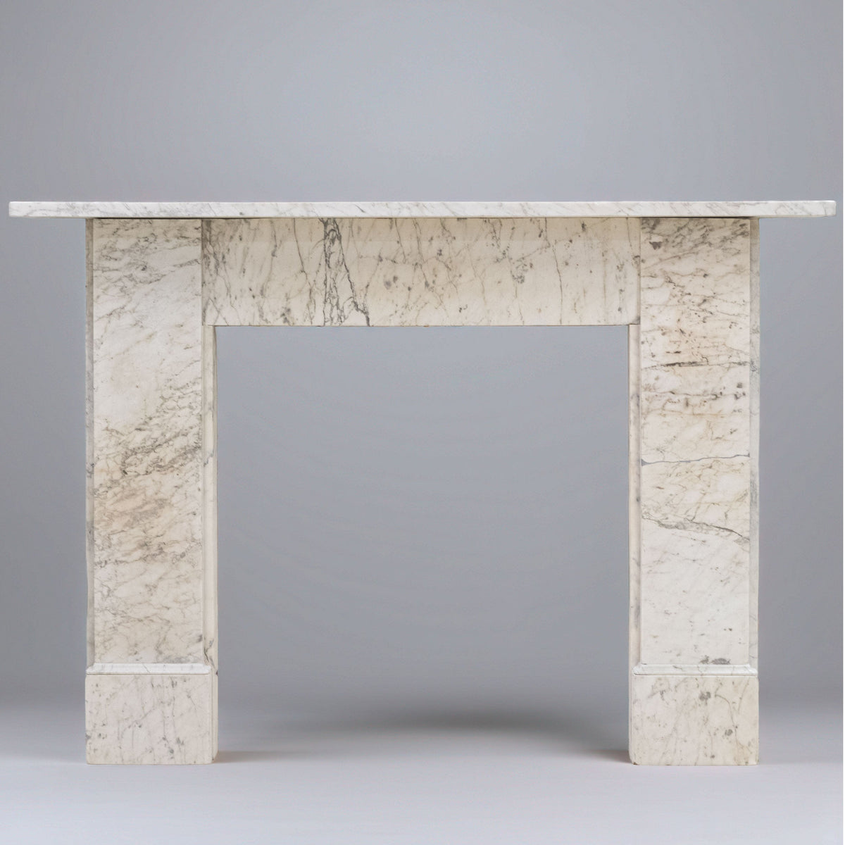 Antique Carrara Marble Late Georgian Fireplace Surround | The Architectural Forum