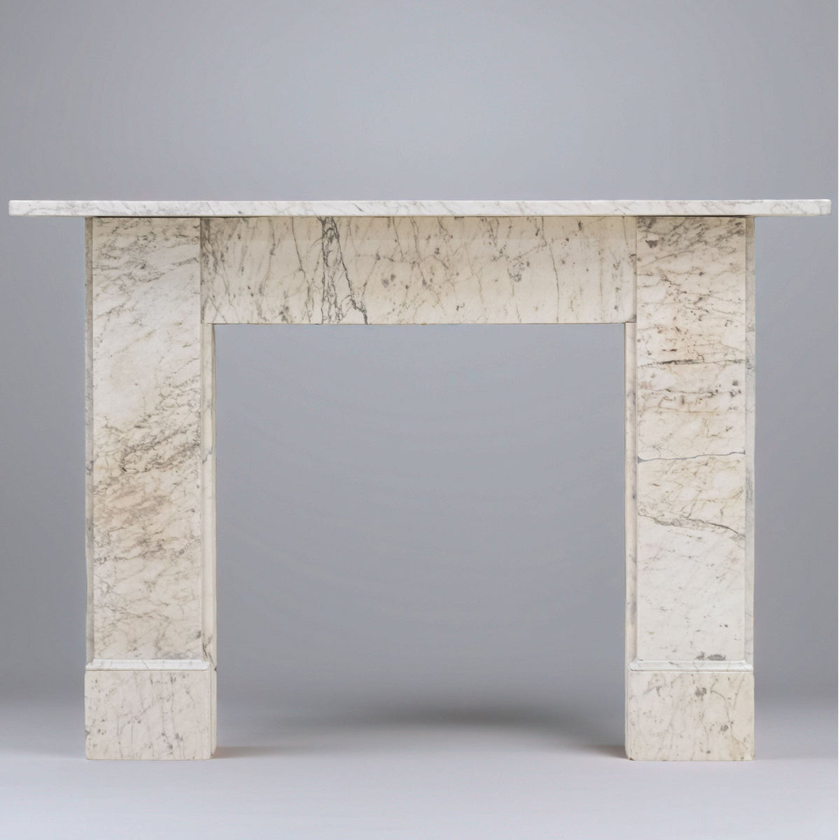 Antique Carrara Marble Late Georgian Fireplace Surround | The Architectural Forum