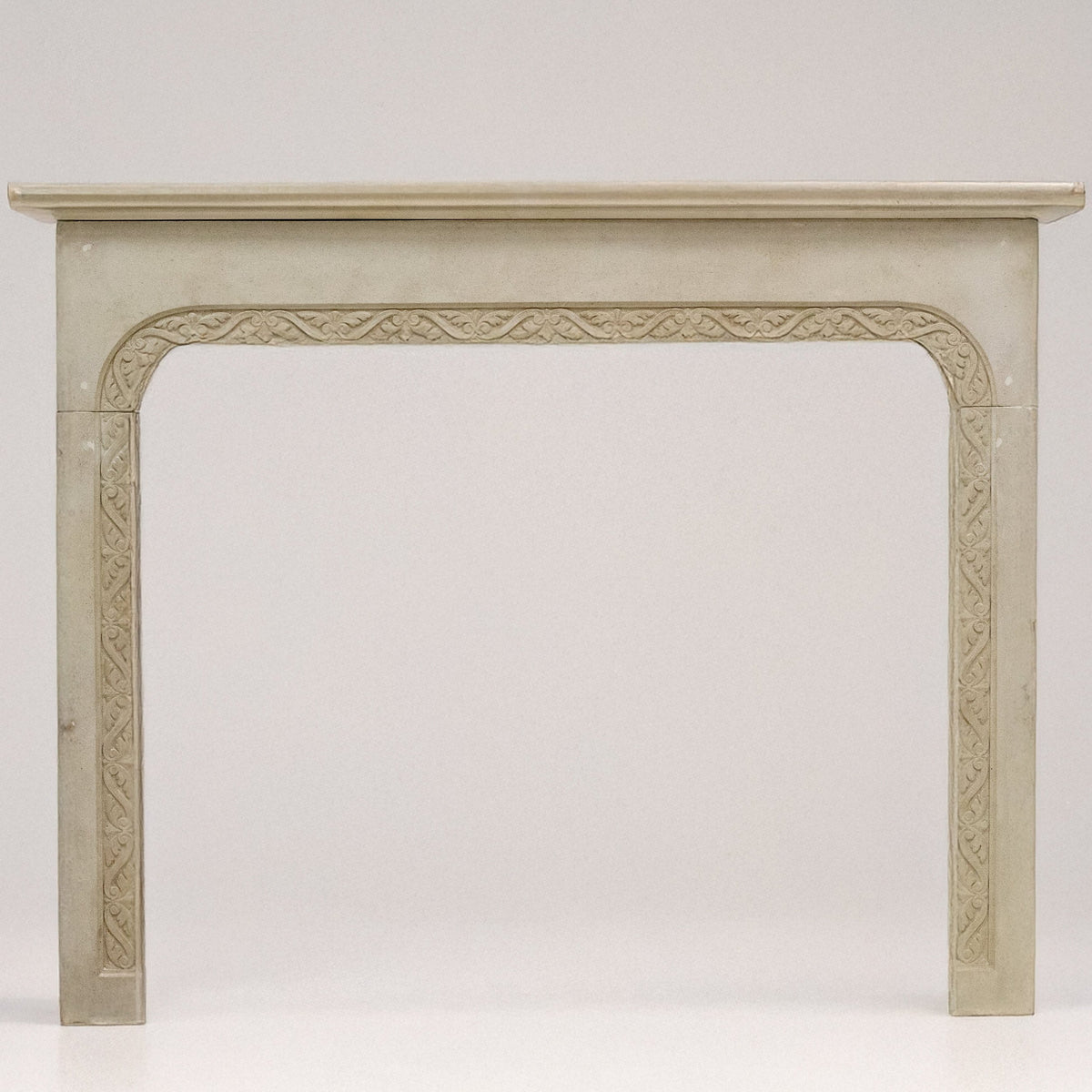 Antique Carved Stone Architectural Fireplace Surround | The Architectural Forum