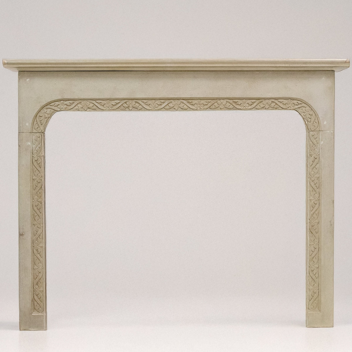 Antique Carved Stone Architectural Fireplace Surround | The Architectural Forum
