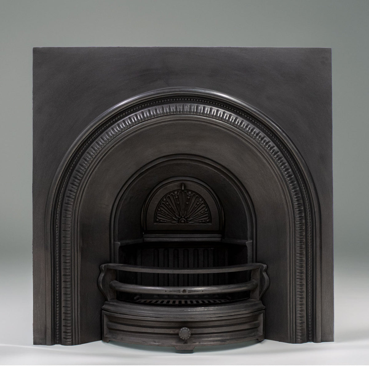 Antique Cast Iron Arched Fireplace Insert | The Architectural Forum