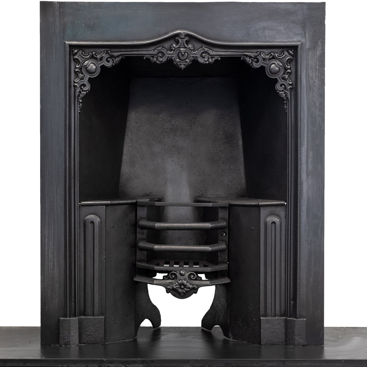 Antique Ornate Late Georgian / Early Victorian Cast Iron Insert | The Architectural Forum