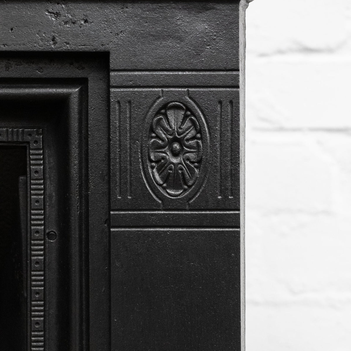 Antique Cast Iron Combination Fireplace | The Architectural Forum