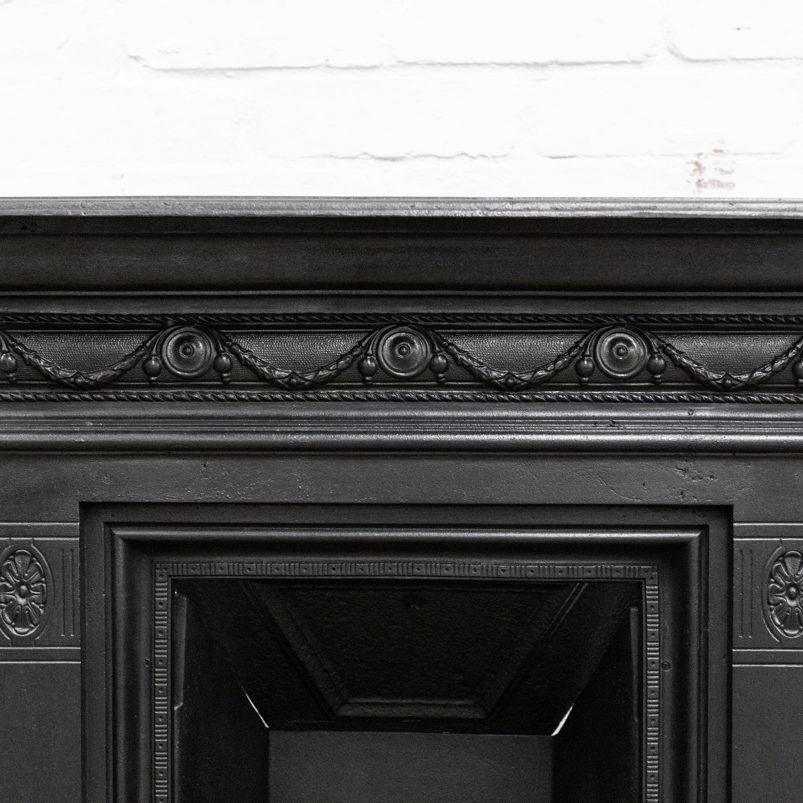 Antique Cast Iron Combination Fireplace | The Architectural Forum
