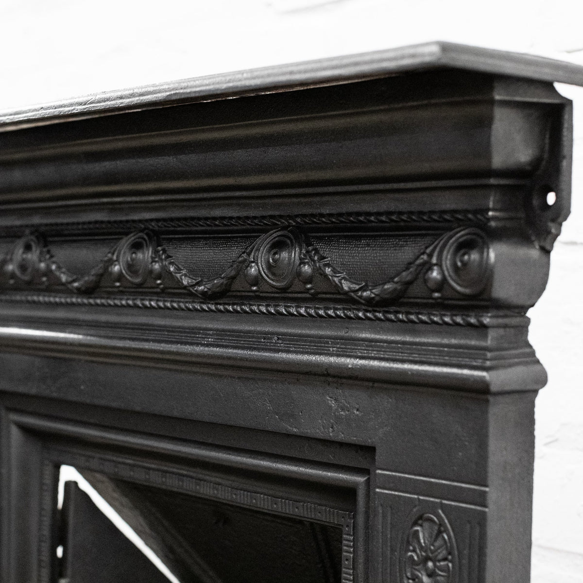 Antique Cast Iron Combination Fireplace | The Architectural Forum