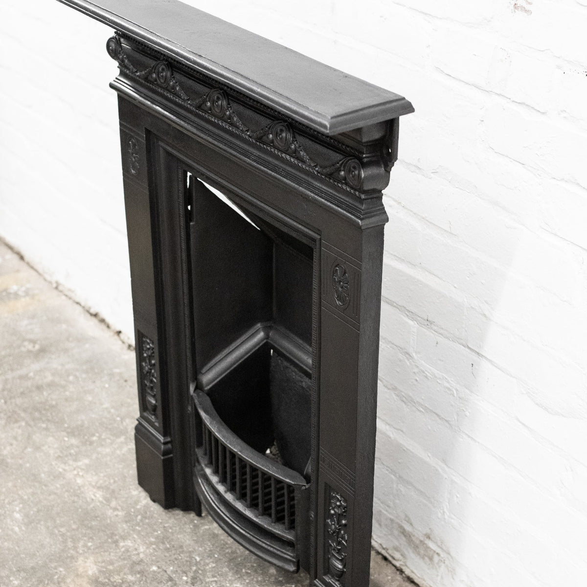 Antique Cast Iron Combination Fireplace | The Architectural Forum