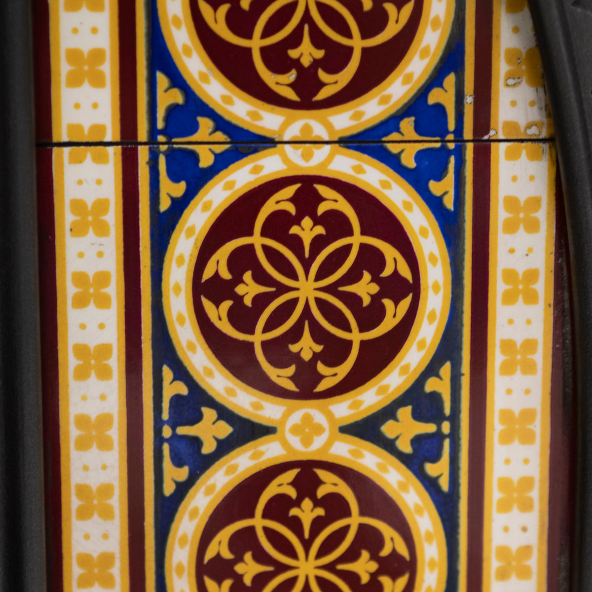 Rare Victorian Arched Tiled Insert with Minton Tiles | The Architectural Forum