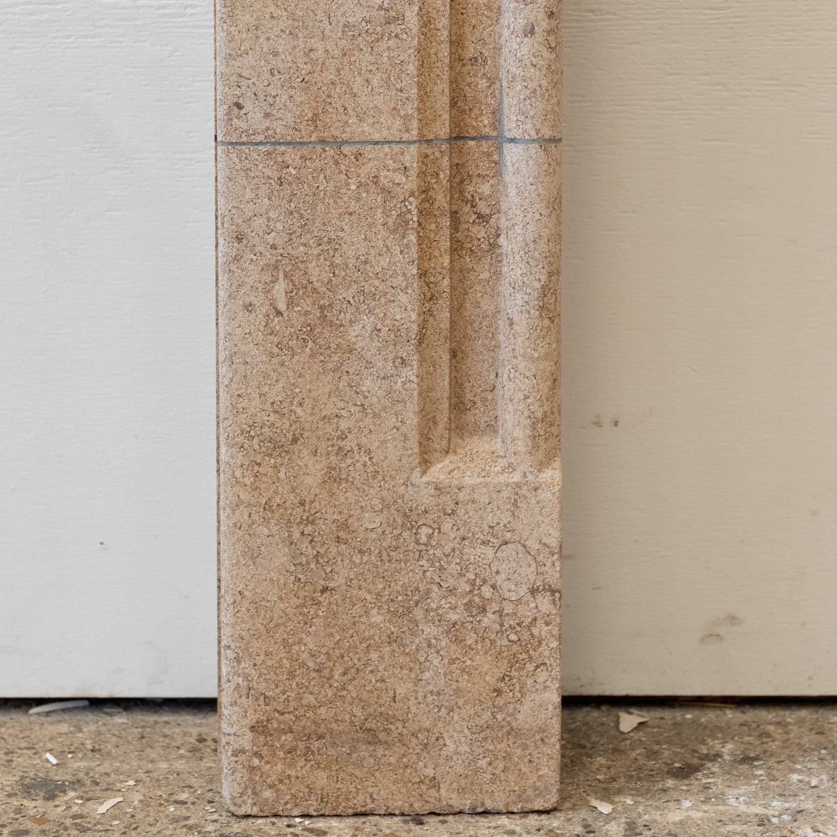 Antque Stone Bolection Fireplace Surround | The Architectural Forum