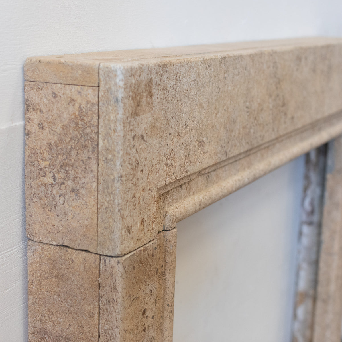 Antque Stone Bolection Fireplace Surround | The Architectural Forum