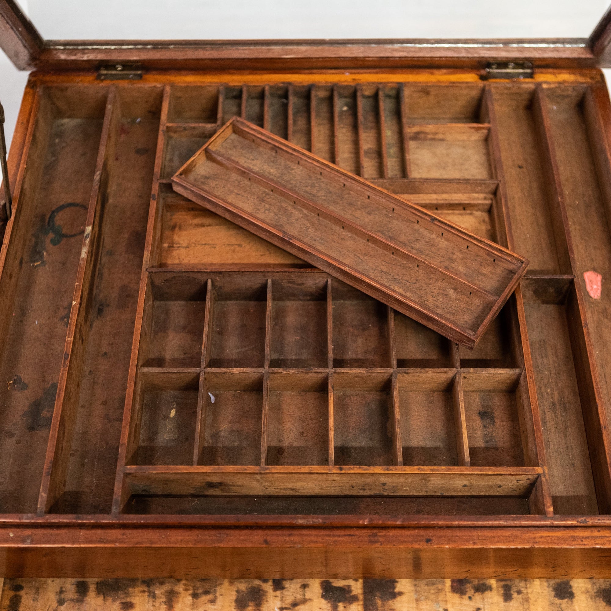 Antique Artist's Display Cabinet | Reeves & Sons | The Architectural Forum