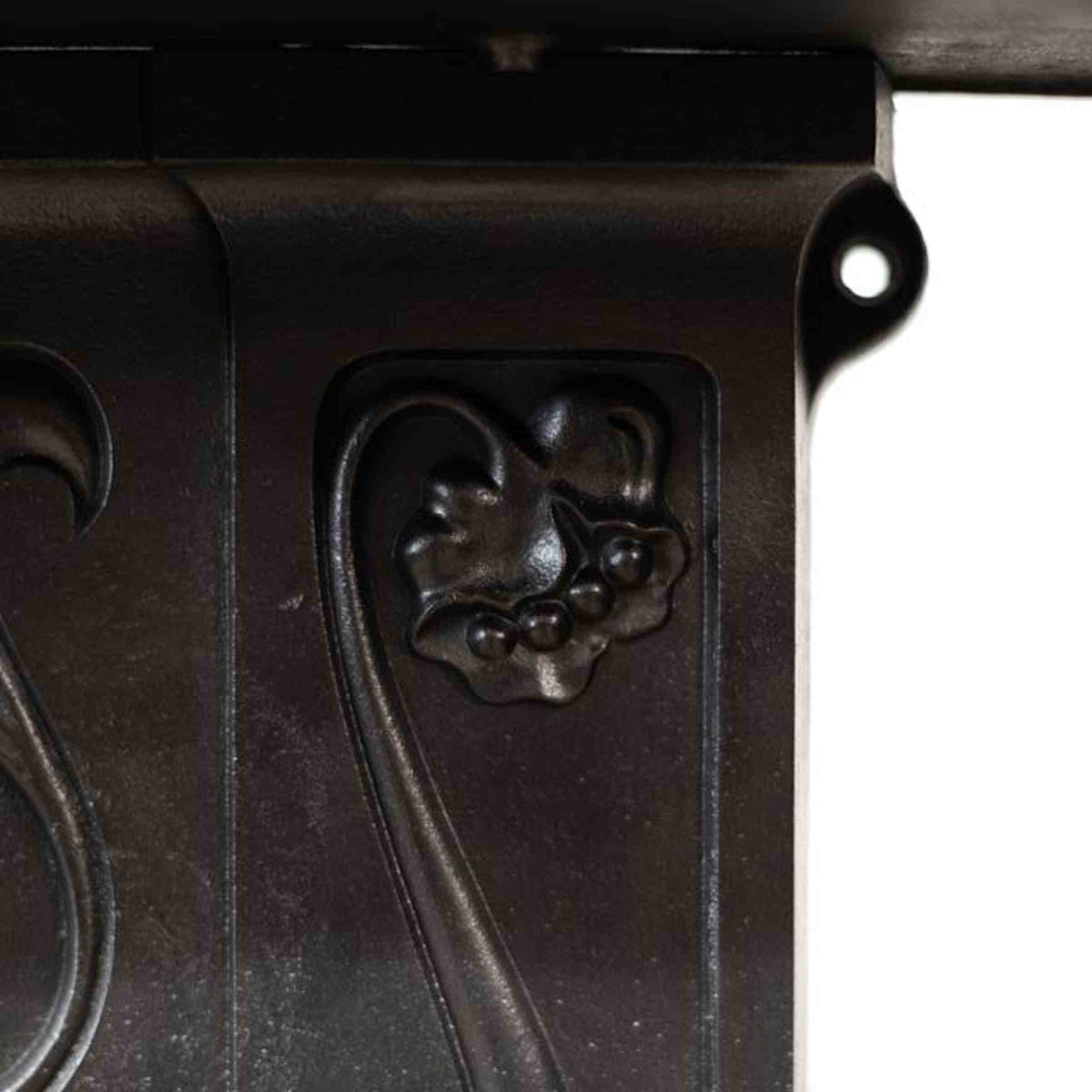 Antique Art Nouveau Cast Iron Combination Fireplace | The Architectural Forum